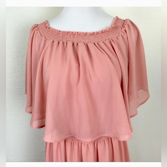 Show Me Your Mumu - Hacienda Maxi Dress - Rosebud Chiffon - Size XXXL/3X - Picture 14 of 15